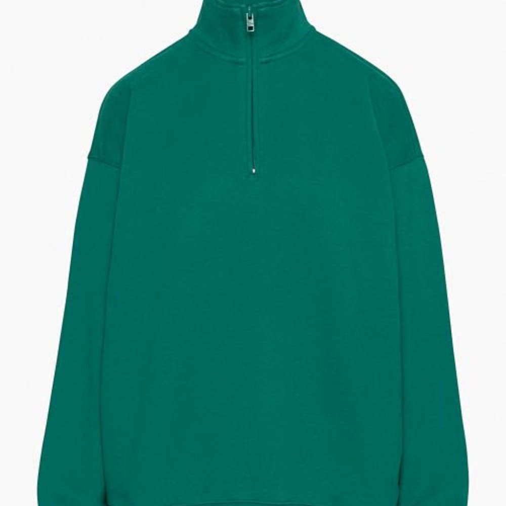 Aritzia tna NEW COZY FLEECE MEGA ¼ ZIP SWEATSHIRT